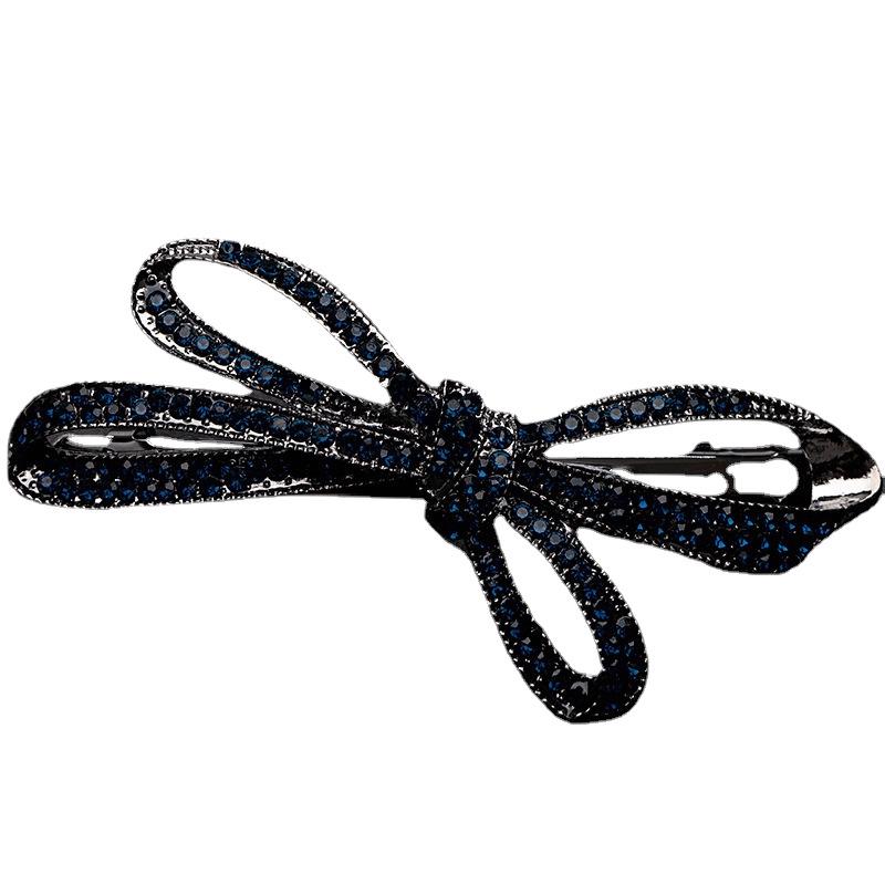 Stylish Alloy Bow Hair Clip – Trendy Adult Hair Accessory
