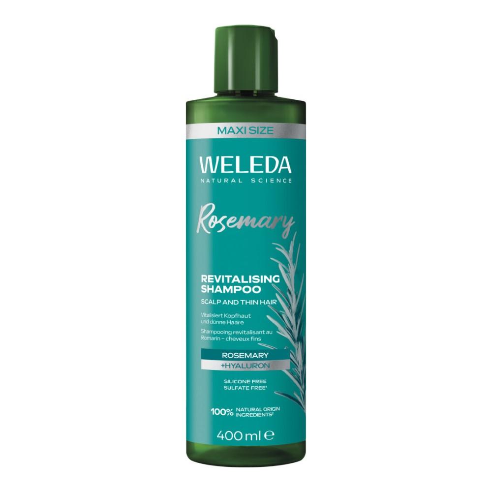 Weleda Rosemary Revitalizing Shampoo 400Ml blue