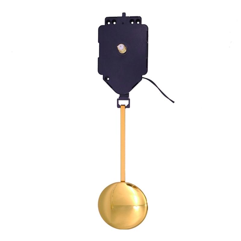 Vintage Styles DIY Clock Mechanism Kits with Hourly Chimes Music Box and Metal Pendulum Clock Movement 2 Set of Hands