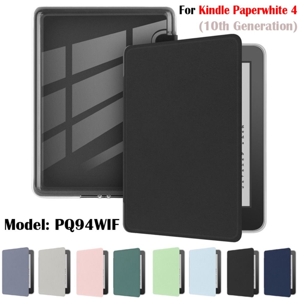 Verschleißfestes PQ94WIF Smart Cover Folio Funda für Kindle Paperwhite 4 10. Generation 2018