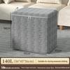 Waterproof Fabric Storage Bag - Large Capacity for Quilts, Comforters, and Closet Clothes