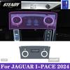 For Jaguar I-PACE 2024Car interior Center console transparent TPU Paint protective film Anti scratch sticker LCD screen PPF film usgm4