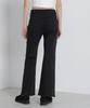 AVIREX Limited Edition SATIN FLARE STRETCH PANTS Women's S 010 Black 783-4910604