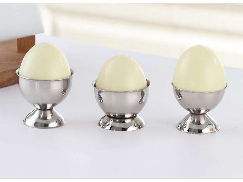Stainless Steel Egg Rack and Holder - Creative Kitchen Egg Tray Stand