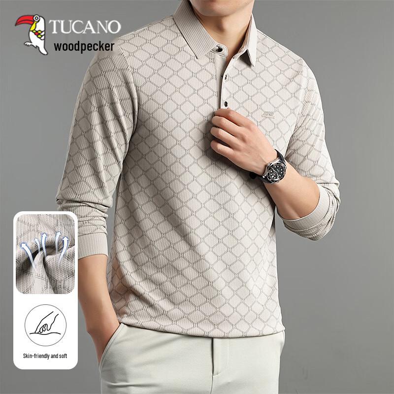 

Tucano Men s Casual Long Sleeve Polo Shirt 115
