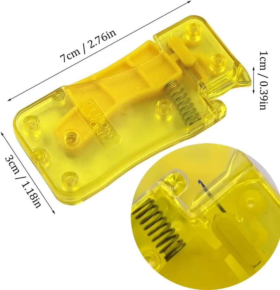 3/1Pcs Automatic Easy Needle Threader Tool Self-Thread Guide Plastic Sewing Accessories Hand Stitching Quick Needle Threading