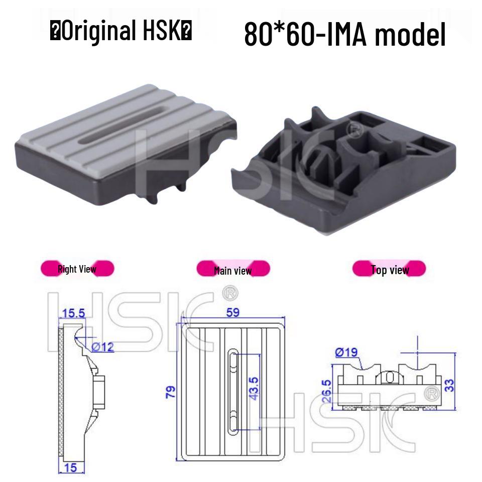 Automatic & Semi-Automatic Edge Banding Machine Accessories: Conveying Chain Block & Pressure Roller for Woodworking Machinery