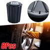8/16PCS Tyre Tire Valve Stem Caps Dustproof Wheel Air Valve Cover With VR VL HR HL Printing ABS Plastic Valve Caps Car Accessory
