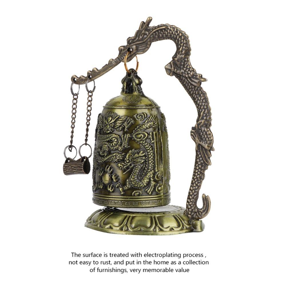 Alloy Buddhist Bell Ornament Bronze Bronze Bell Statue Desk Ornament Meditation Space