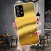 Fine Gold Pattern Printing Soft Phone Case For Samsung Galaxy A13 A14 A15 A16 A17 A53 A54 A55 A56 A57 A33 A34 A35 A36 A37 A23 A2