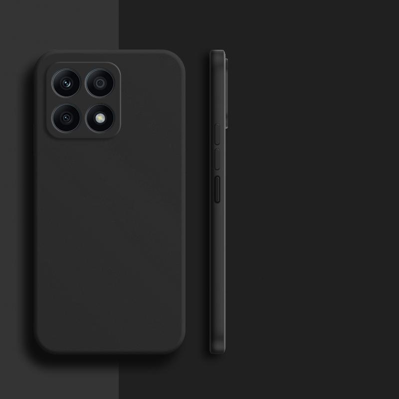 

Чехол для Honor X8a Чехол Honor X7a X8a X9a Чехлы Оригинальный TPU Противоударный Жидкий Силиконовый Защитный Чехол для Телефона Honor X8a Honor X8a чёрный