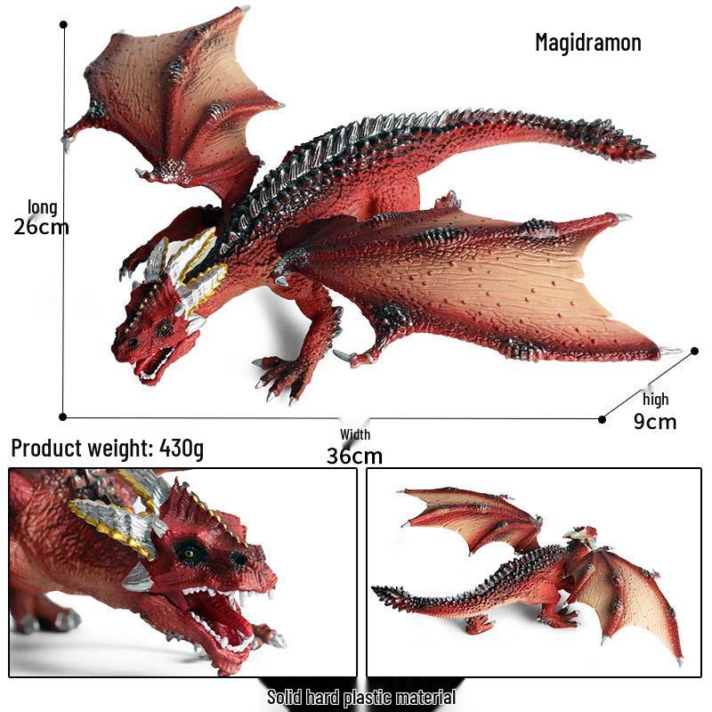 Children s Mythical Dragon Simulation Model Toy - Divine Flying Dragon Beast Figurine