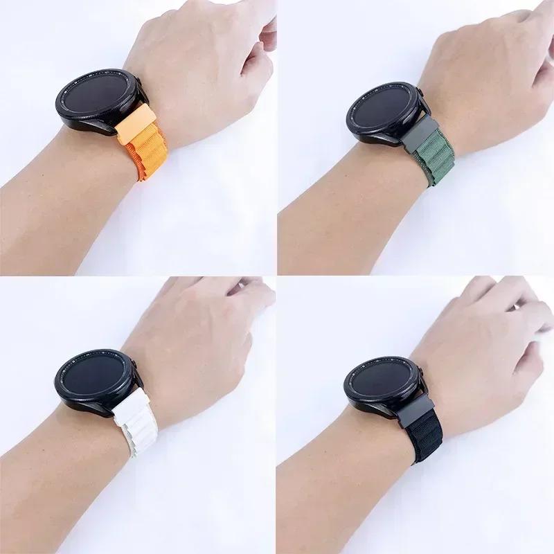 Trail Loop 20 22mm Strap For Garmin Venu 3 2/SQ 2 Plus Nylon Alpine Band Forerunner 265 255 165 168 245 Music Vivoactive 4 5 3