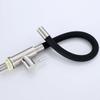 Kitchen Silicone Tube Faucet Stainless Steel Universal Rotating Faucet Household Sink Single Cold Water Tap
