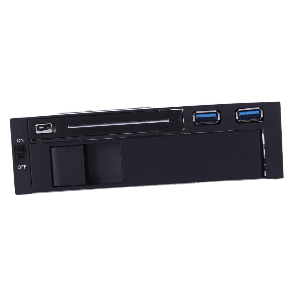 Dual Bay 3.5  + 2.5  Inch SATA III Hard Drive HDD & SSD Tray Caddy Internal Mobile Rack Enclosure Docking Station with