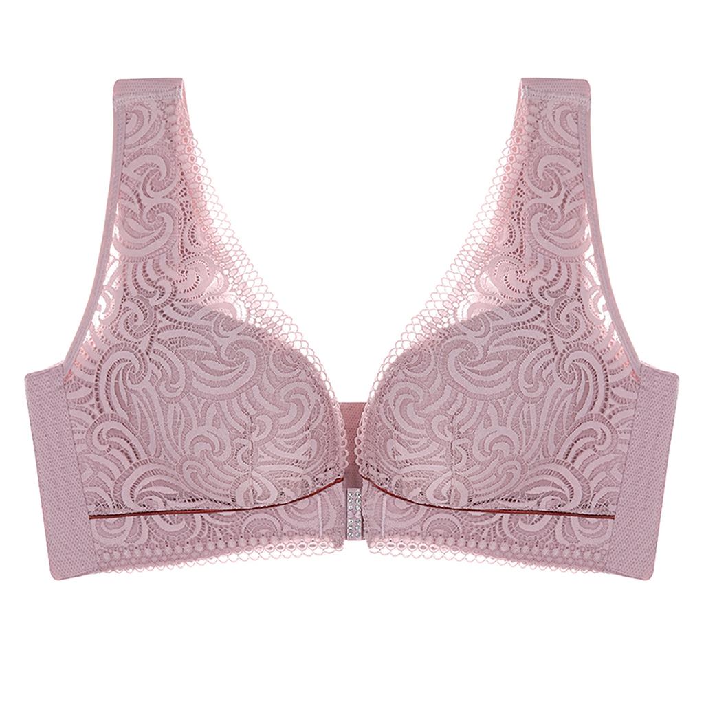 Women's Front Closure Extra-Elastic Large Shaping Posture Lift Vest Bra