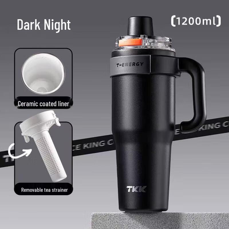 TKK Large Capacity One-Touch Vacuum Insulated Travel Mug