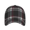 GTI Tartan Plaid Print Sandwich Baseball Caps Snapback Hats Daily Bucket Cap Unisex Hip Hop Cap Retro Sun Visor Peaked Cap