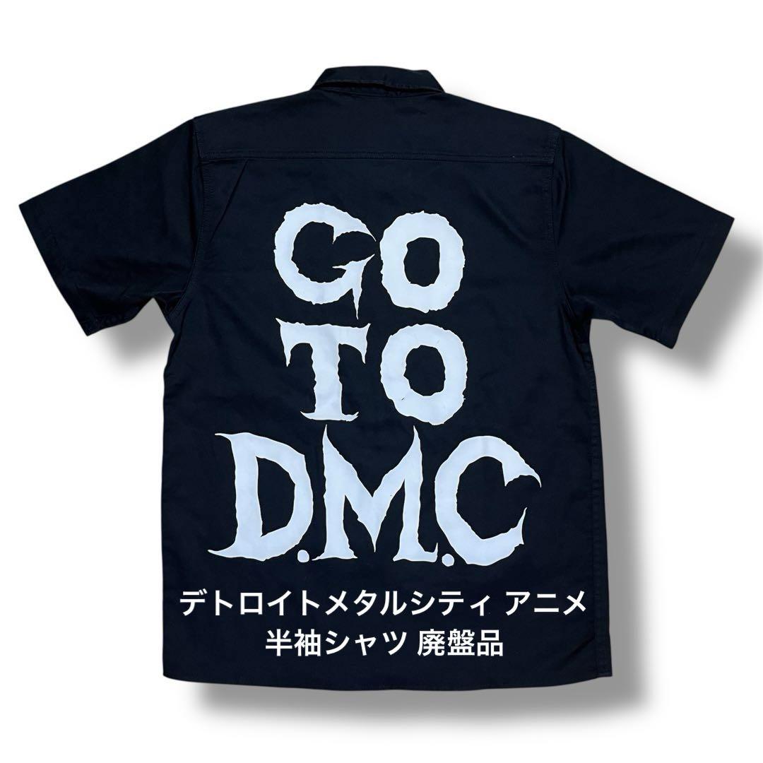 

[USED] Detroit Metal City anime short-sleeved shirt, official, discontinued, DMC, rare