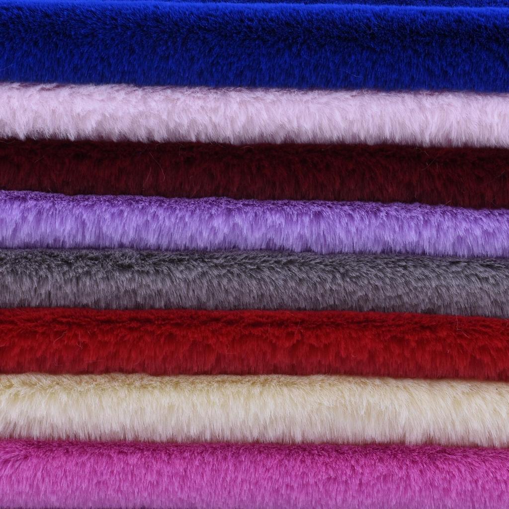 Available Now: Plush Fabric for Crafts—Rabbit Fur, Mink Fur, Faux Rabbit Fur—Perfect for Toys, Bags, Clothing, and Scarves.