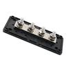 Robustly Built Bus Bar Distribution Box for Customization in Automotive and Marine Settings with 4 For M8 Terminals