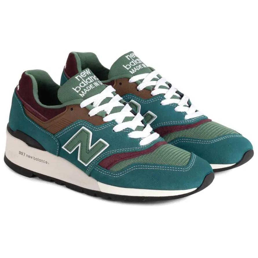 New Balance Teddy Santis X 997 Made In Usa 'Vintage Teal Jade' Sneakers U997TB