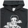 Wild Donkey Unisex Hoodie Dyed Old Black Fc Betty