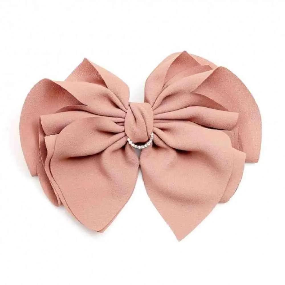 Chamol butterfly ribbon cubic zirconia hairpin pink women s hair clip back hair clip hair pin women s hair clip