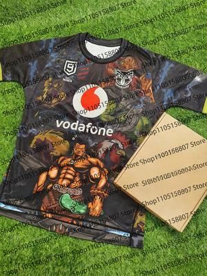 Le T-shirt d'entraînement de rugby des New Zealand Warriors 2026, Doté d'un haut à séchage rapide