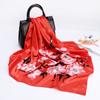 Women's Baotou Artificial Silk Satin Silk Scarf 90cm Printing Square Scarf Silk Scarf