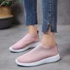 Women's Shoes Lightweight Breathable Mesh Slip-On Sneakers Black White Sport Running for Casual Party Fashion Ladies Shoes