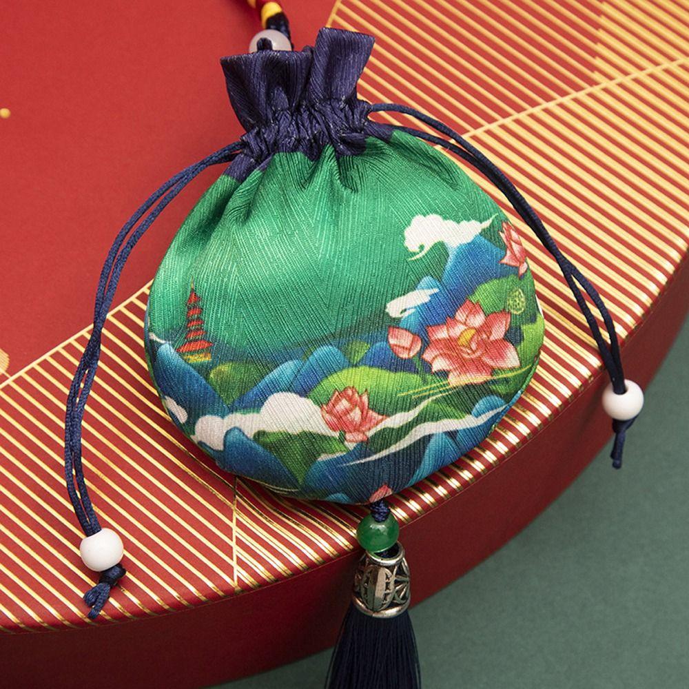 Cloth Multi Color Drawstring Chinese Style Storage Bag Empty Sachet Women Jewelry Bag Purse Pouch
