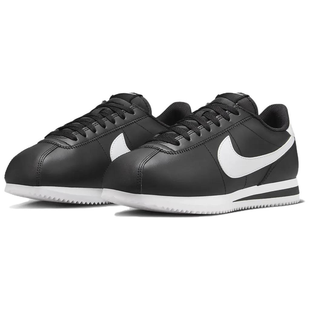 Nike Cortez Lær Svart Hvit Dame Sneakers DN1791-001
