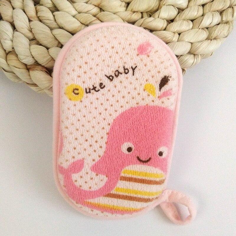 Kids Bath Brushes Shower Soft Infant Sponge Cotton Rubbing Body Wash Children Rub Baby Sponge Towel