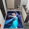 Elsa's Magical Ice Garden Floor Mat Perfect for Balcony Dormitory Entryway Game Room Antislip Carpet Office home decor
