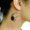 Yousheng 3D Spider Temporary Tattoo Stickers Waterproof Body Art for Neck Arm Back Realistic Spider Tattoo Stickers for Halloween Parties