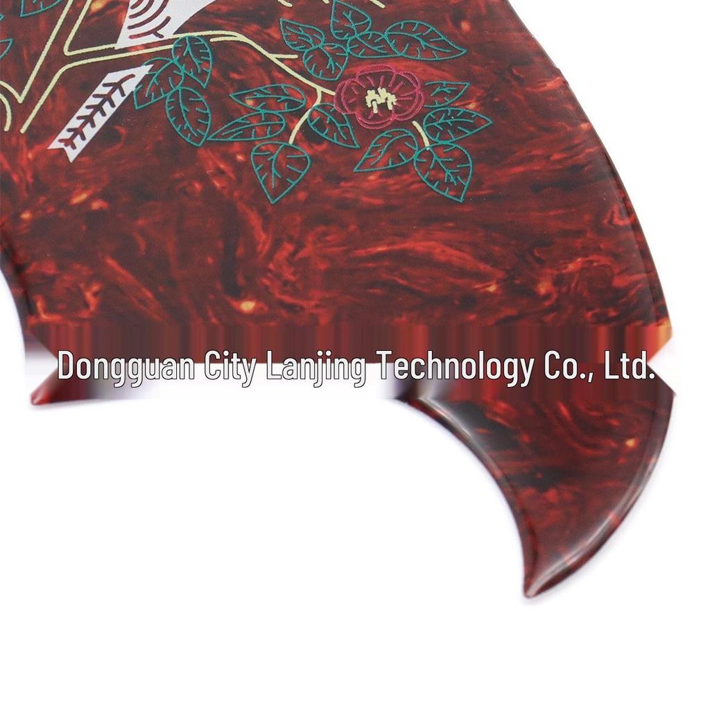 DOVE Pickguard de Guitarra Engrosado, 40-42" Color Paloma Irregular Cubierta Antiarañazos