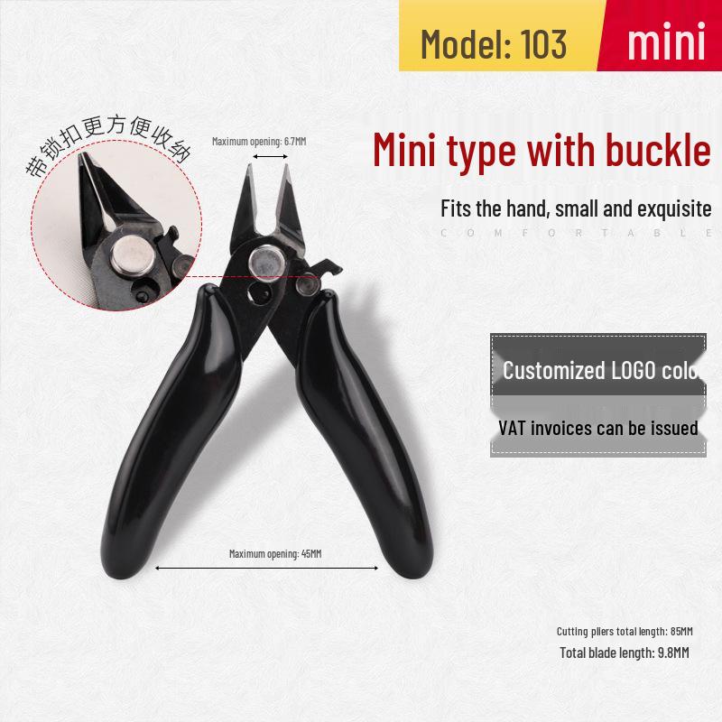 5-Zoll Antistatische Diagonale Nasen-Angusszangen Kunststoff Elektronikzangen