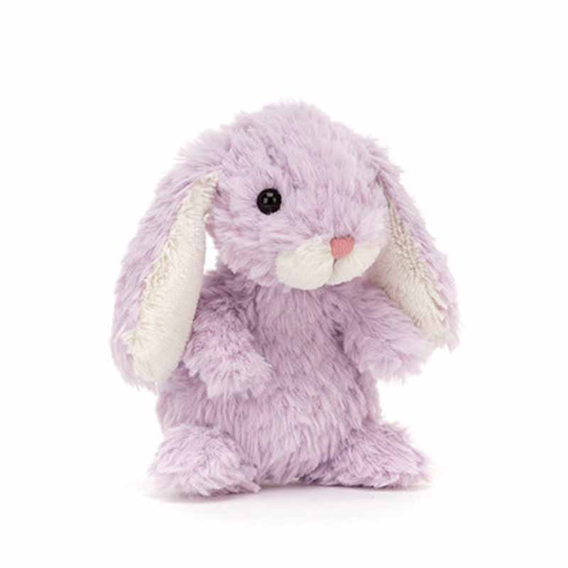 

JELLYCAT Серия Бонни Кролик Лавандовый Милый Кролик Кукла-компаньон Плюшевая кукла 15 см в высоту Box Not Included