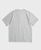 Beulonseun 10.6 Oz Cotton Short Sleeve Henley Tee Gray
