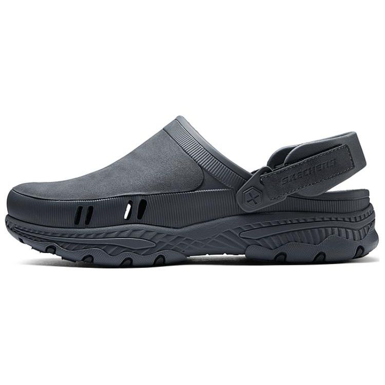 Skechers Foamies Comfortable Durable Rubber Sole Clogs Men clogs Gray 243110-CHAR 39.5