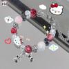 Adorable Hello Kitty Hanging Pendant Animation Design Animation Necklace/Bracelet/Ring Jewelry Accessoriess Festival Presents for Women Girls