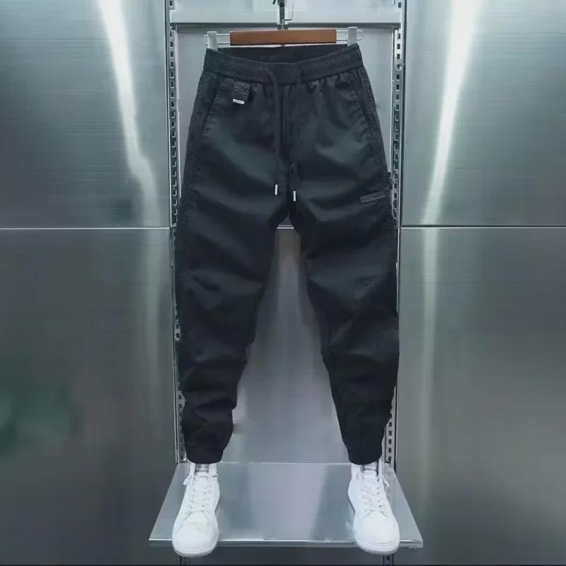 2023 Trendige Herren Cropped Freizeithose: Vielseitige Sportbekleidung für Frühling & Herbst