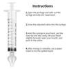 2 Pezzi Lavaggi Nasali per Neonati Tubo Siringa Pulizia Naso Bambino Cura del Neonato Aspiratore Nasale Pulitore 10ML Lavaggio Nasale per Rinite del Bambino