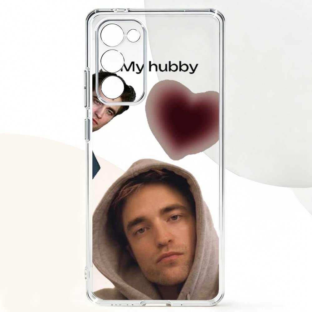 

Handsome R-Robert Pattinson Phone Case For Samsung Galaxy A,71,70,52,51,40,31,50,50S,30S,21S,12,10,Note20ultra Transparent Cover Samsung a31