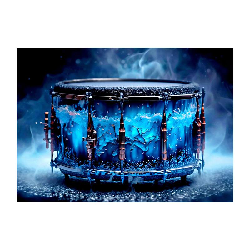 Abstrakte Trommel Poster Al Digitale Malerei Moderne Wand Kunst Leinwand Drucken Astronaut Musik Bild Für Wohnzimmer Home Decor Cuadros