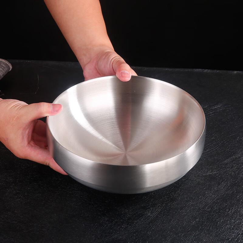 ZISIZ Japanese Stainless Steel Compartmented Serving Bowl