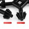 4 In 1 Cross Chuck Key Multifunctional Zinc Alloy Star Wrench 4 Way Chuck Key Spanner Ratchet Socket Star Wrench Black