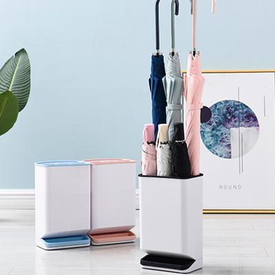 Umbrella Stand Rack Holder Umbrella Stand Removable Water Tray Convenient Umbrella Storage Rack for Hotel Lobby