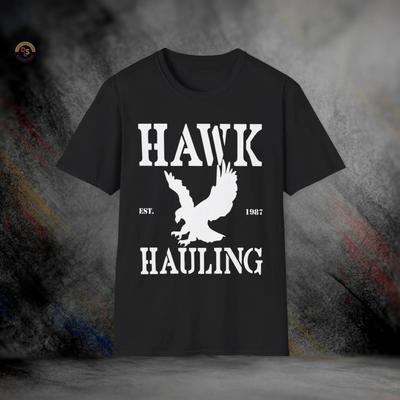 Hawk Hauling Over the Top T-Shirt | Softstyle Tee